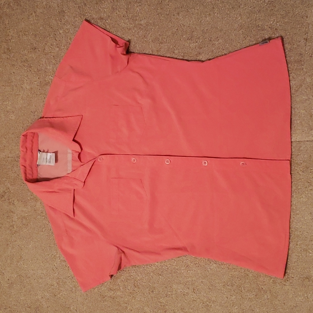 The North Face Women's Pink Buttoned Down Shirt